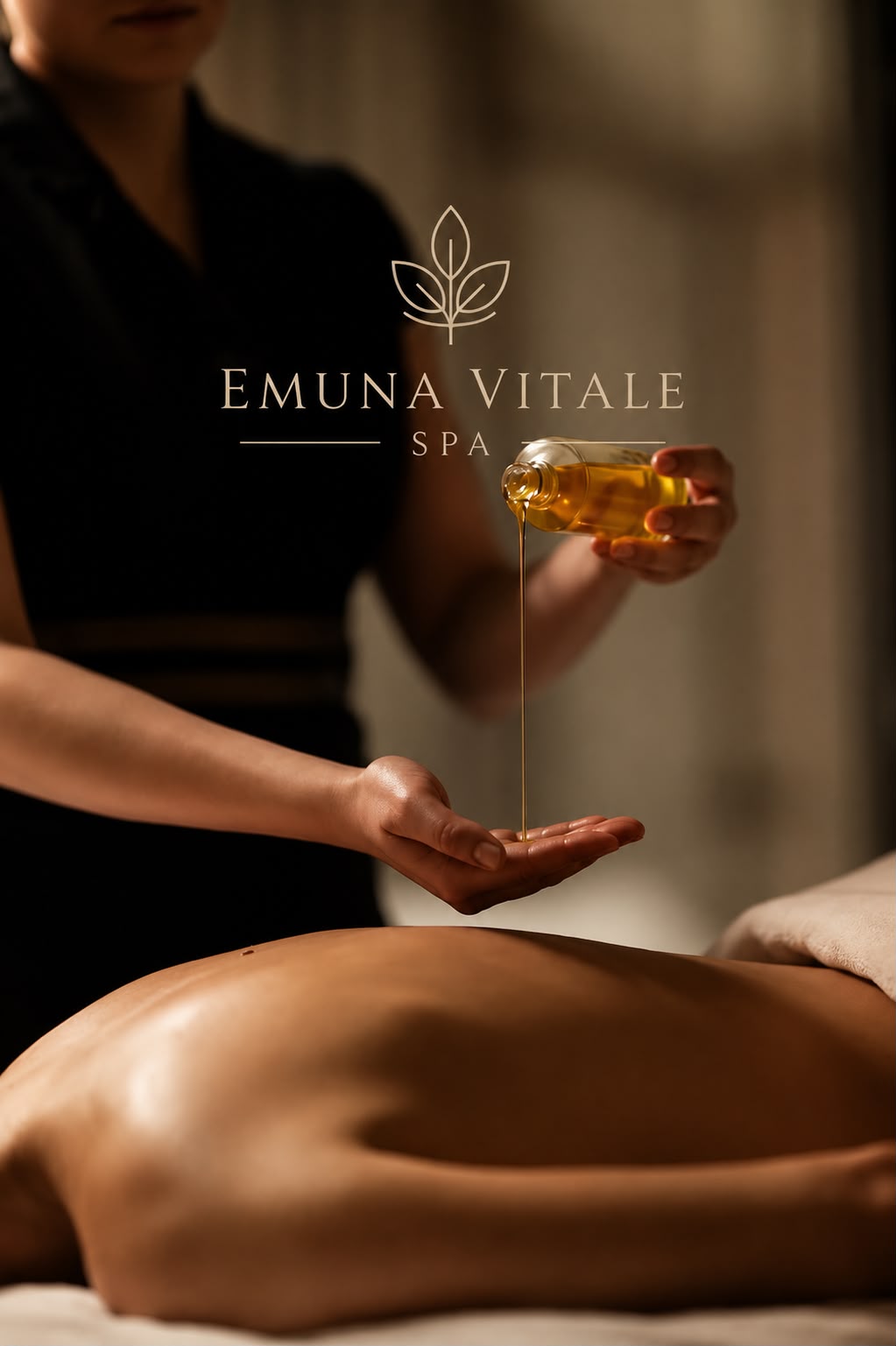 Masaje relajante con aceites esenciales