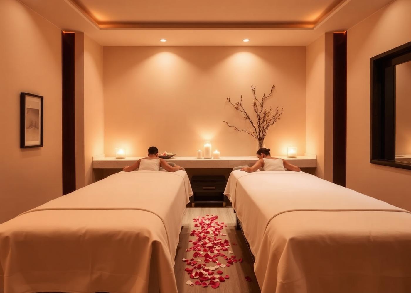 Sala de masaje en pareja